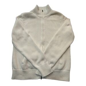 Orvis Heavy Knit Full Zip Cardigan Size M